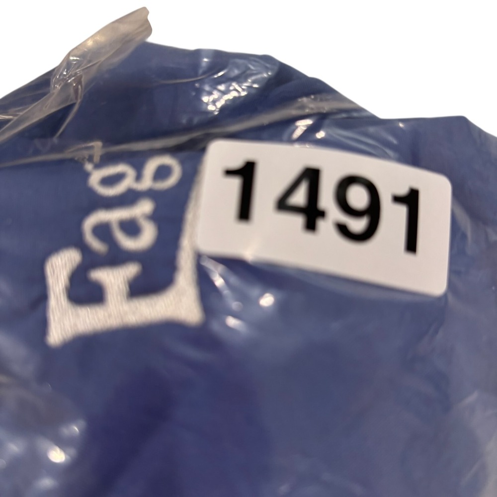 VTG Rawlings‎ Blue Long Sleeve V-Neck Eagles Logo Windbreaker Jacket Sz XL Rare! - Picture 7 of 7